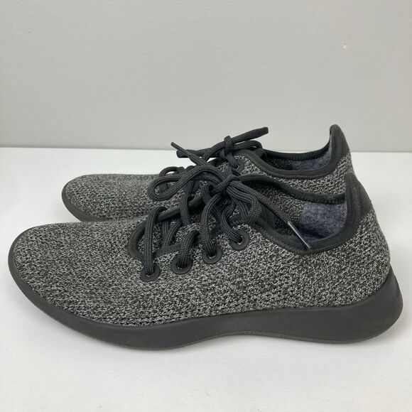 Allbirds Tree Runner Casual Everyday Lace Up Sneakers Grey Charcoal Women’s sz 8 - Picture 3 of 9